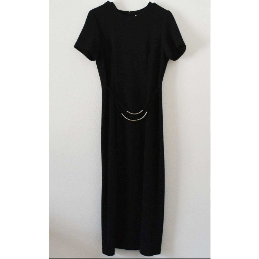 Vintage 90's DBY black dress
